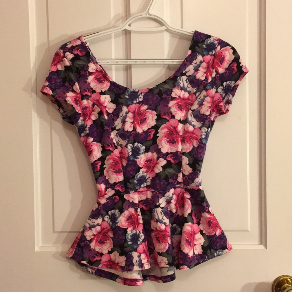 Peplum shirt